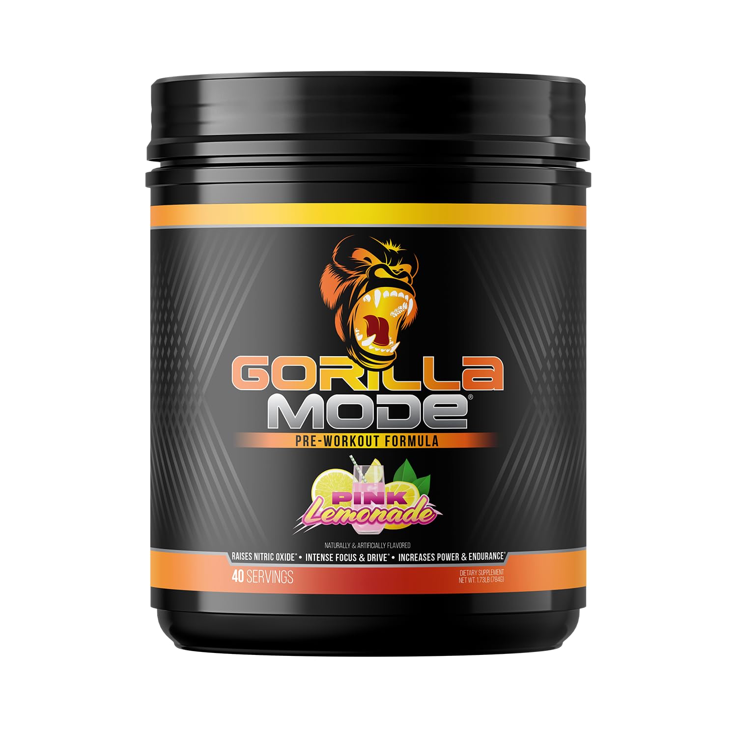 Gorilla Mode Pre Workout - High-Potency Pumps, Energy & Focus