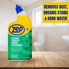 Zep Acidic Toilet Bowl Cleaner with Cling Gel

