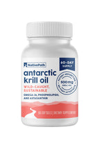 NativePath Antarctic Krill Oil Softgels EPA DHA Astaxanthin

