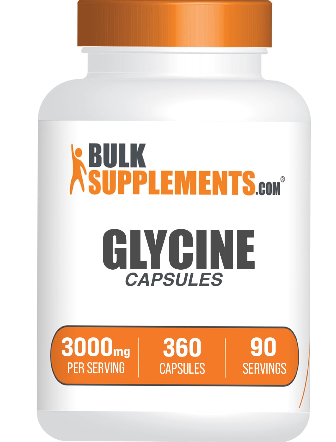 Glycine Capsules by BulkSupplements | Amino Acid


