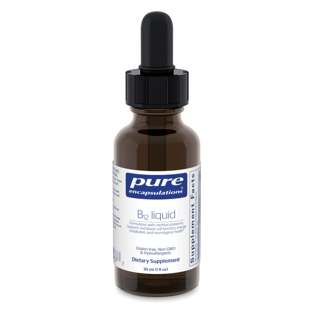 Pure Encapsulations B12 Liquid Vitamin B12 Supplement

