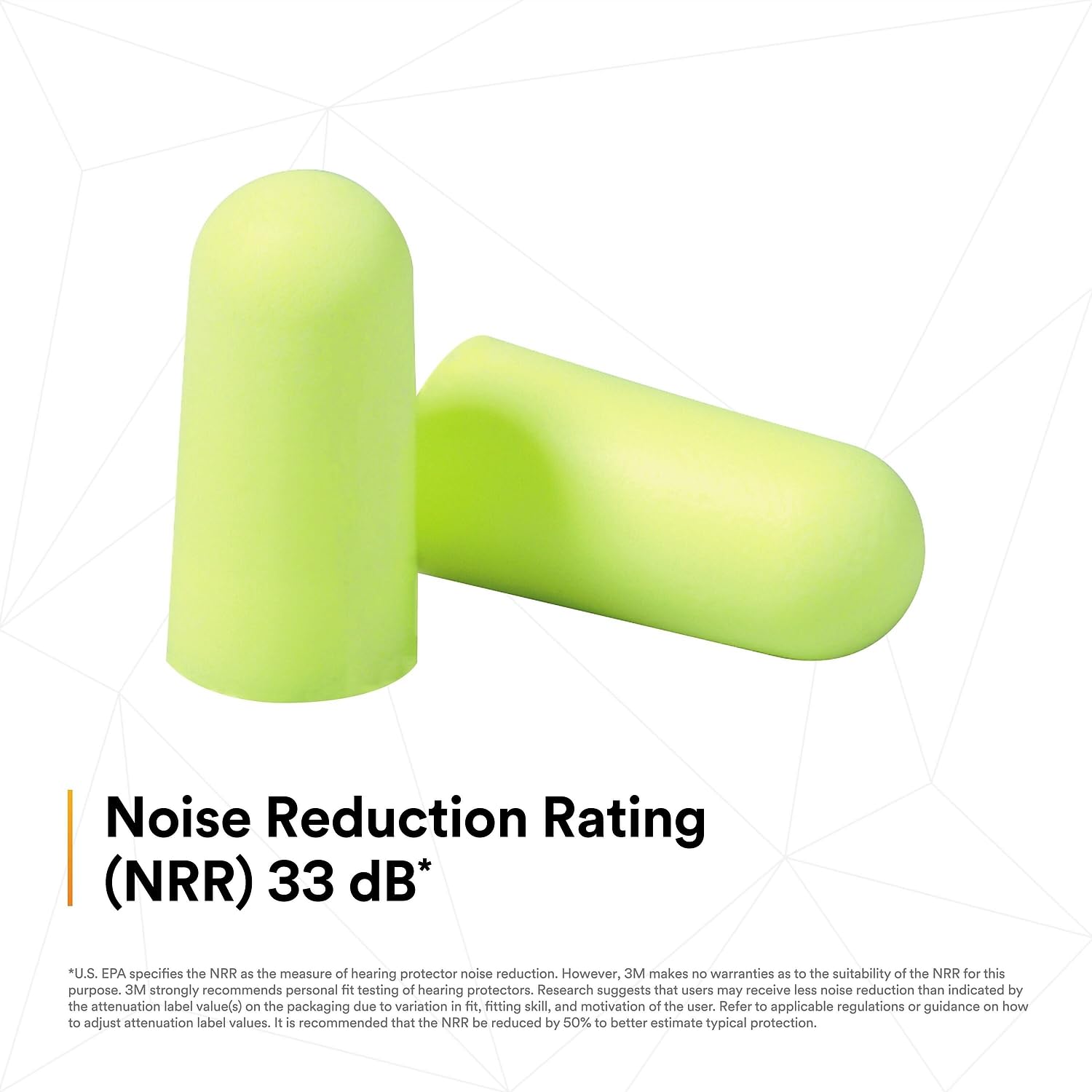 3M E-A-Rsoft Ear Plugs Disposable Hearing Protection


