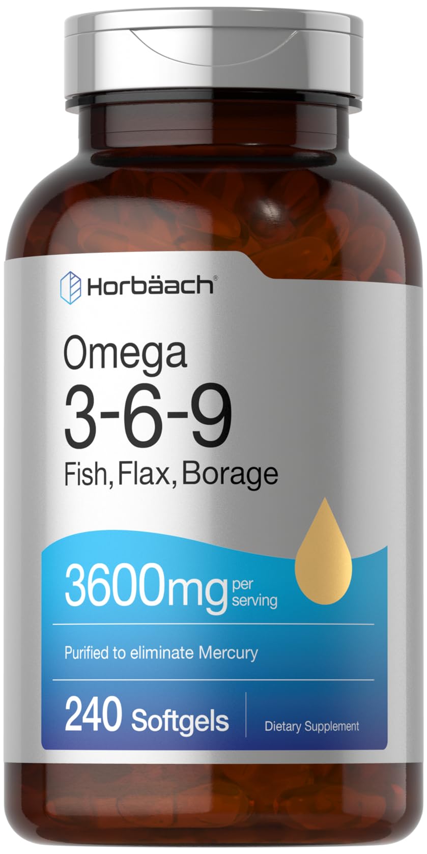 Horbaach Essential Fatty Acids Complex Dietary Supplement

