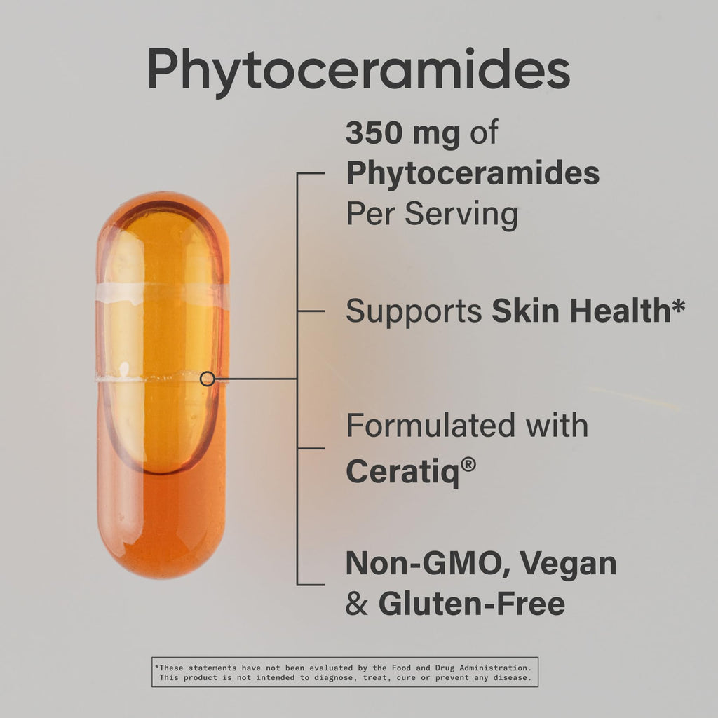 Sports Research Phytoceramides 350 mg | Skin Hydration

