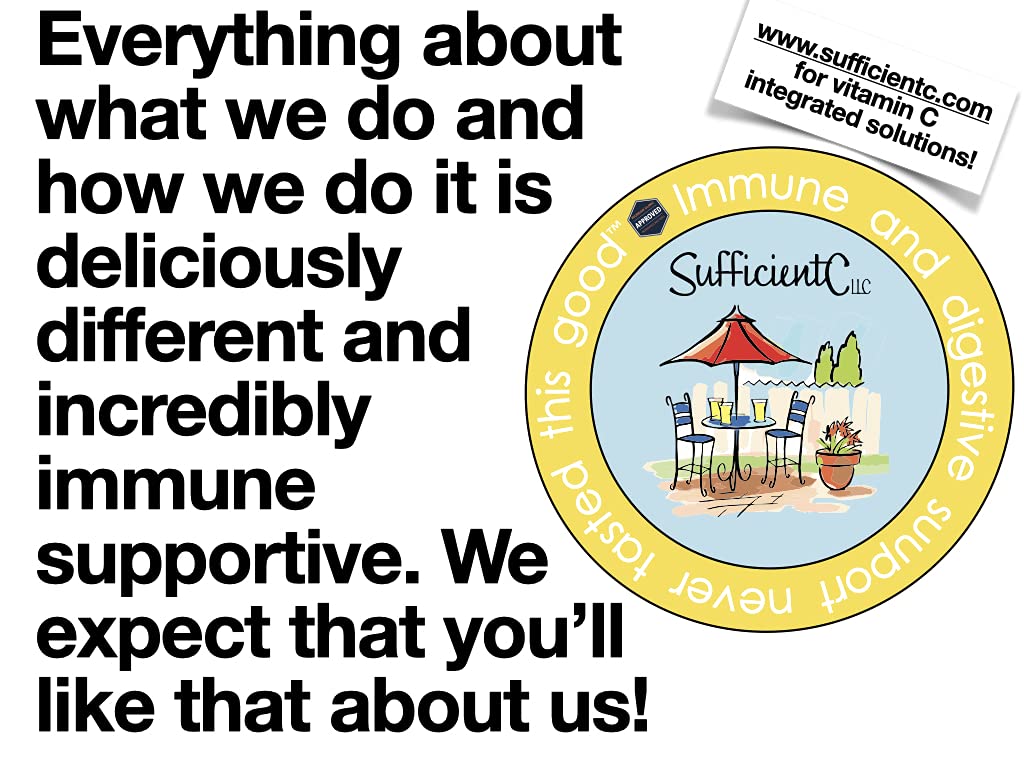 Sufficient-C Non-GMO Vitamin C Drink Mix | Immune Support

