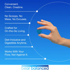 Bear Balanced Creatine Gummies with Creapure Monohydrate

