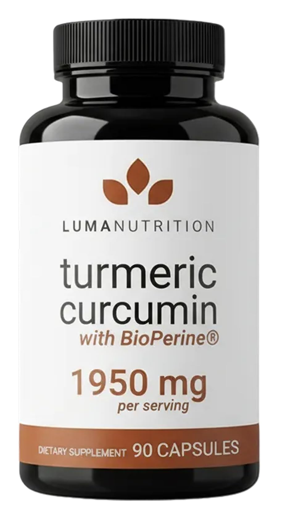 Luma Turmeric Curcumin with BioPerine 95% Curcuminoids

