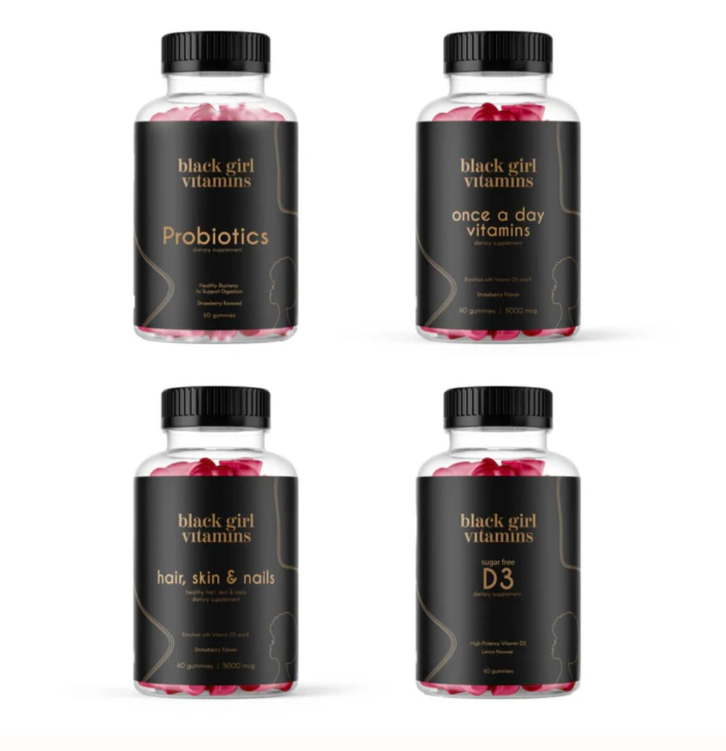 Black Girl Vitamins Wellness Bundle | D3 Gummies & Sea Moss

