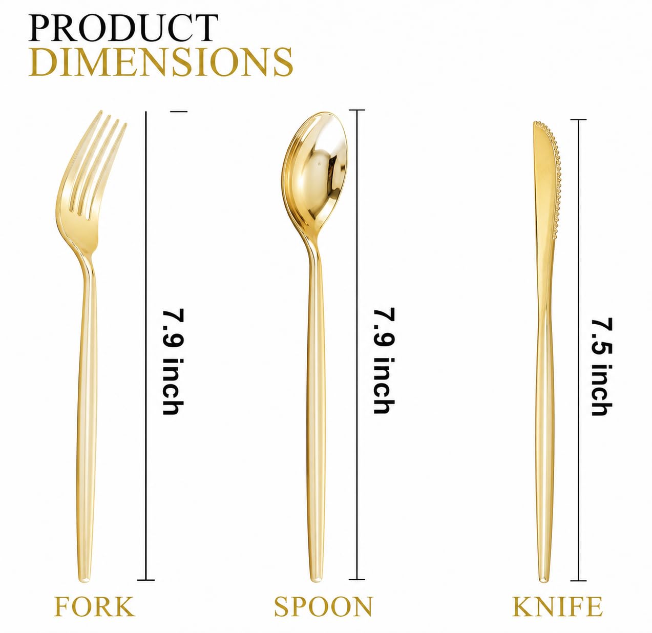 SUT Heavy Duty Disposable Flatware Set | Party Tableware

