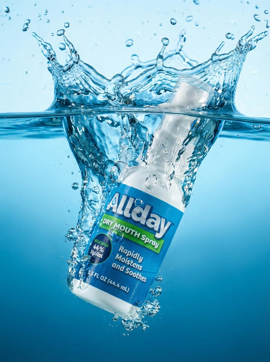 Allday Dry Mouth Spray Maximum Strength Xylitol

