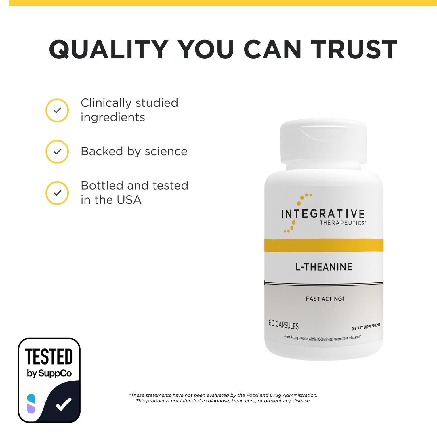 L-Theanine Amino Acid Supplement - Integrative Therapeutics

