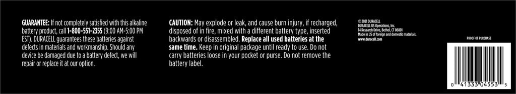 Duracell Coppertop All-Purpose Alkaline Batteries

