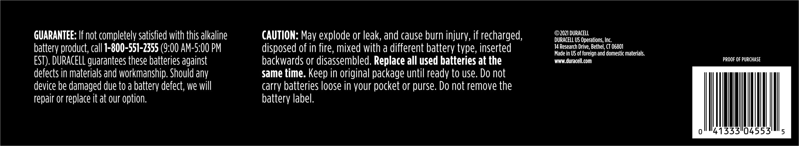Duracell Coppertop All-Purpose Alkaline Batteries


