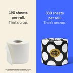 Who Gives A Crap Bamboo Toilet Paper - Three-Ply Soft

