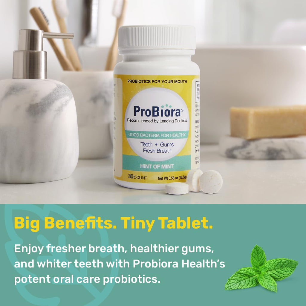 ProBiora Oral Probiotics for Teeth & Gums - Tablets

