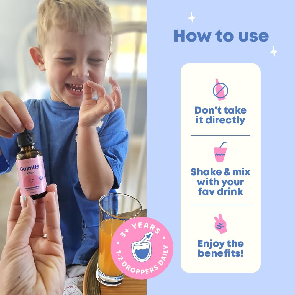 JoySpring Calmify Magnesium Glycinate for Kids – Liquid

