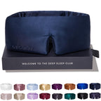 DROWSY Silk Sleep Mask - Face-hugging, padded cocoon in pure Mulberry silk
