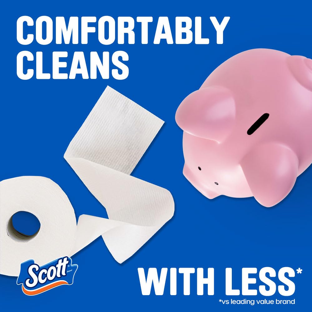 Scott ComfortPlus Toilet Paper Septic-Safe, Soft & Strong

