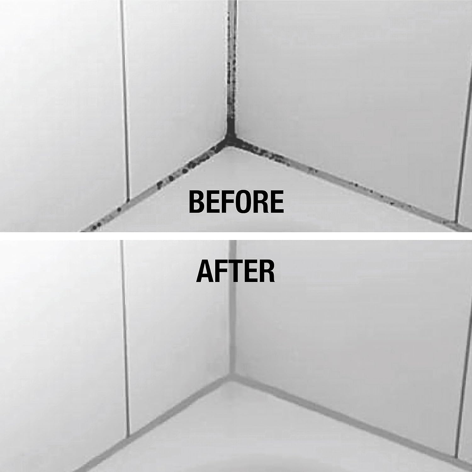 GlassGuard Miracle Mold Stain Remover Gel - Grout Cleaner

