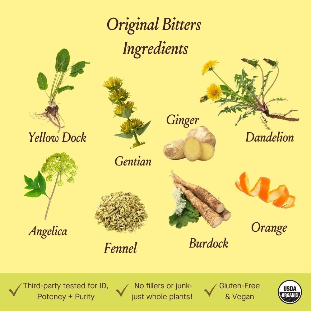 Urban Moonshine Digestive Bitters for Gut Health | Organic

