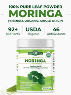 PURA VIDA Organic Moringa Powder | Single Origin


