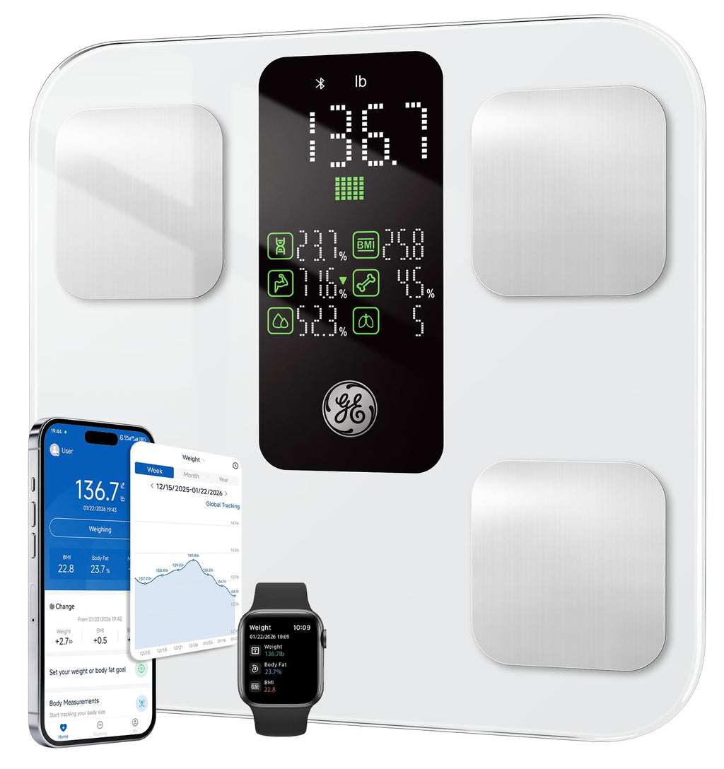 GE 14-Metric Bluetooth Body Composition Scale