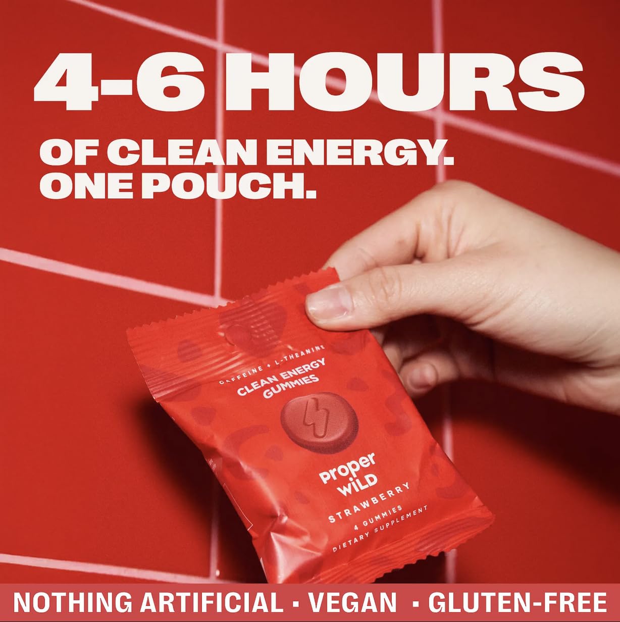 Proper Wild Energy Gummies for Focus and Clean Energy

