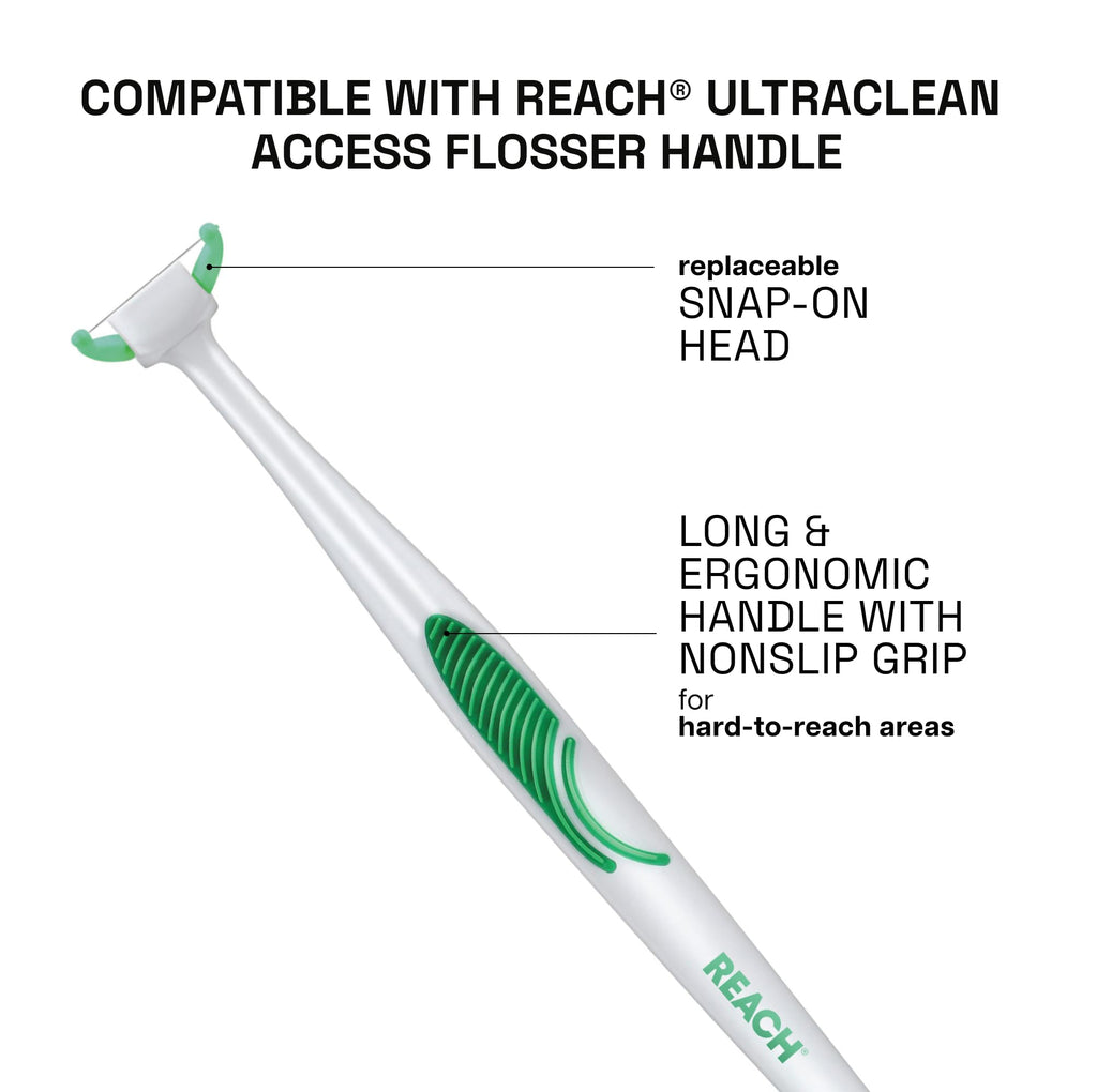 Reach Access Flosser Bundle | Refill Heads Included

