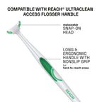 Reach Access Flosser Bundle | Refill Heads Included

