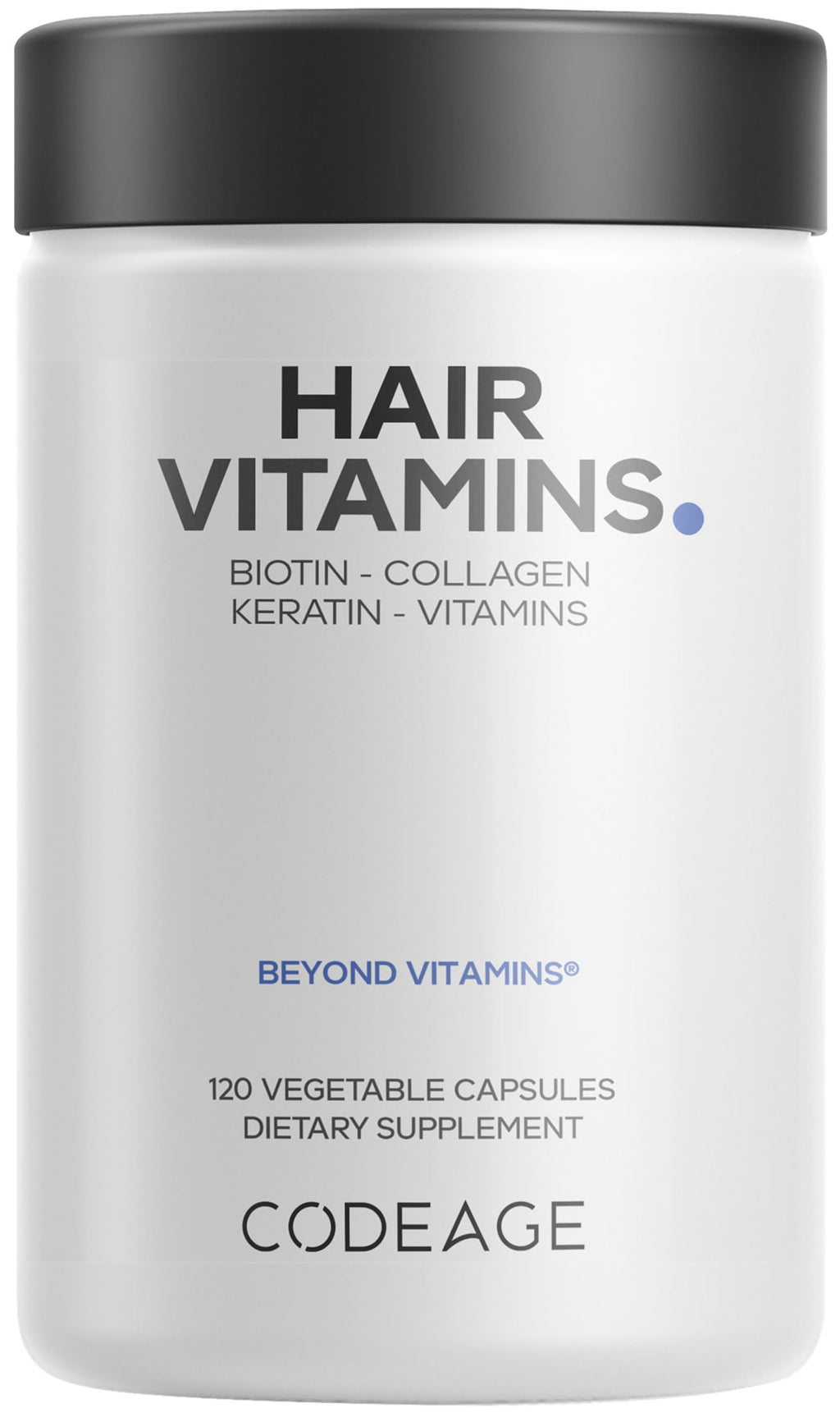 Codeage Hair Vitamins Biotin 10000 mcg with Collagen

