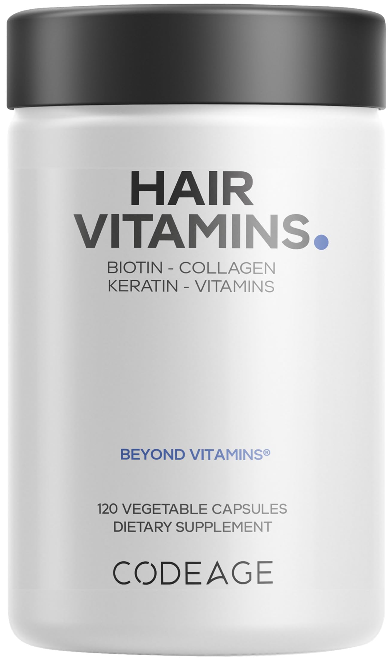 Codeage Hair Vitamins Biotin 10000 mcg with Collagen

