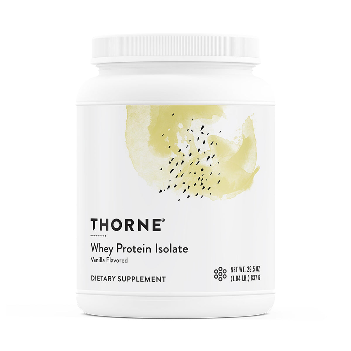 THORNE Whey Protein Isolate – Balanced Amino Acids, NSF Certified, Gluten Free Soy Free