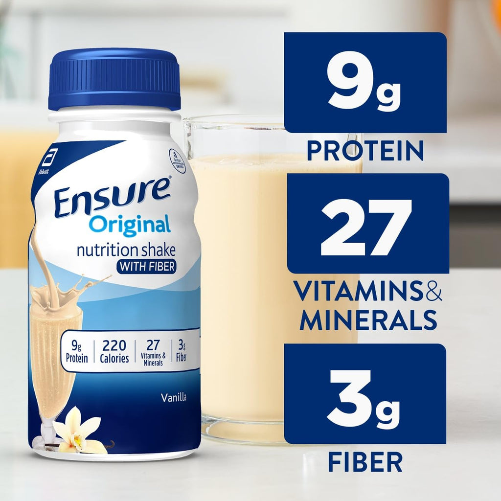 Ensure Original Nutrition Shake with Fiber Ready-to-Drink


