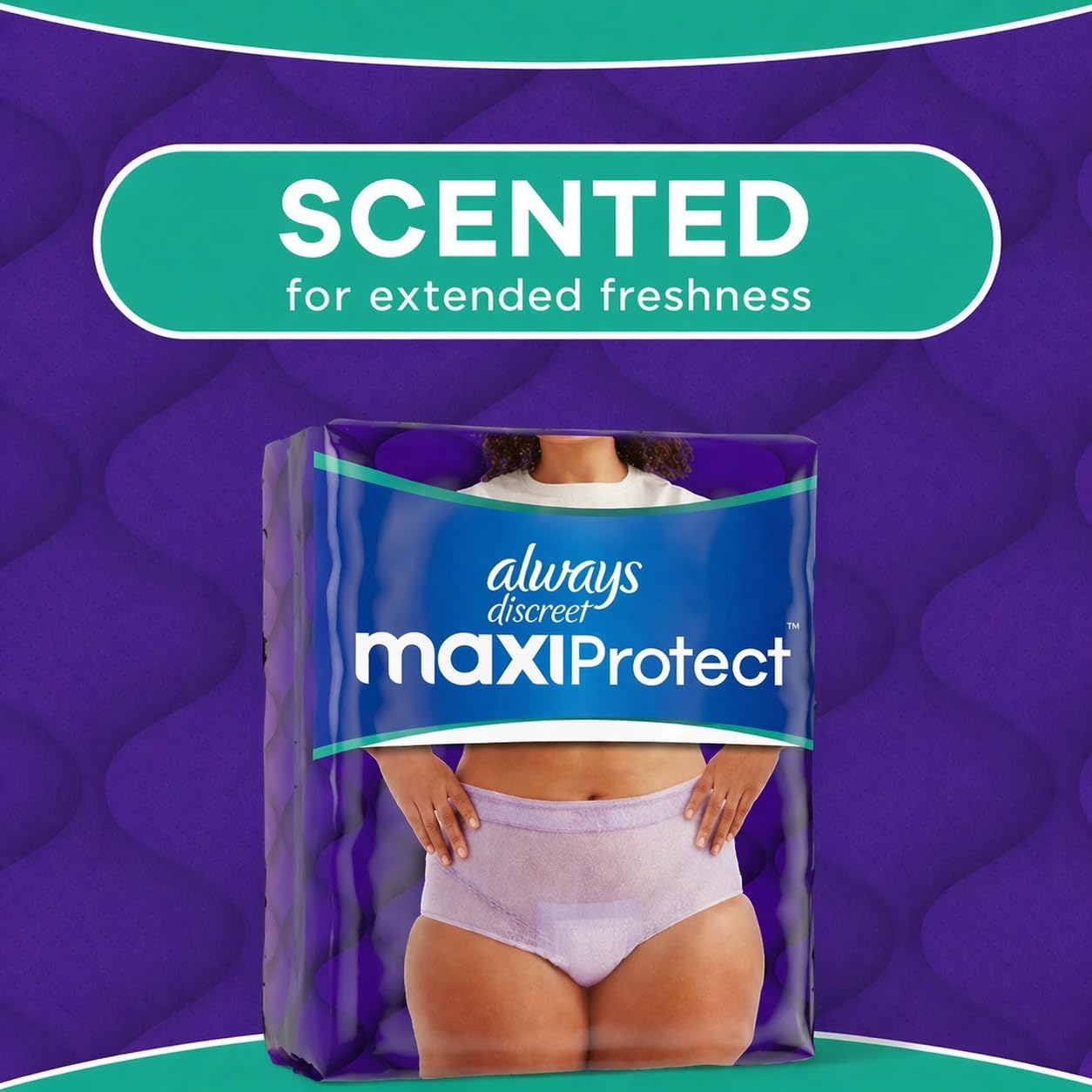 Always Discreet MaxiProtect Incontinence Underwear for Women

