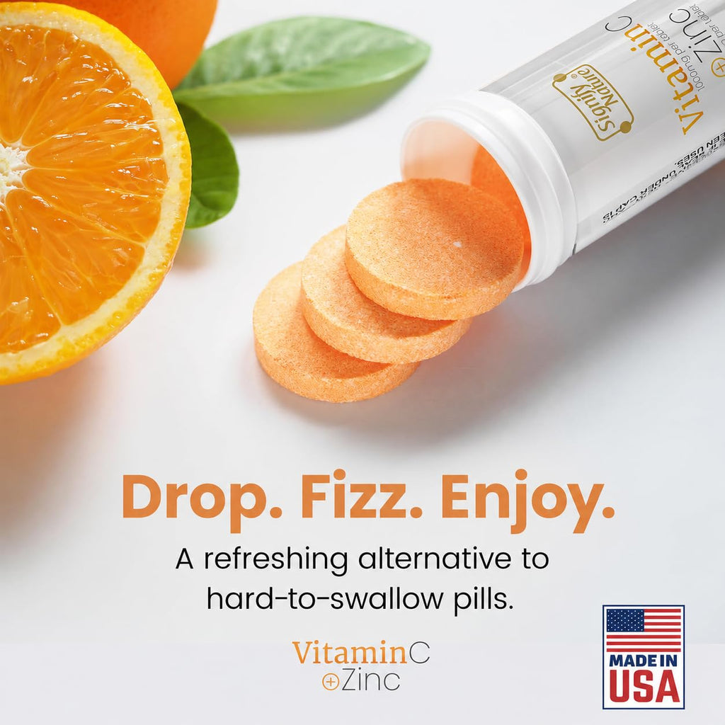 Signify Nature Vitamin C 1000mg Effervescent with Zinc

