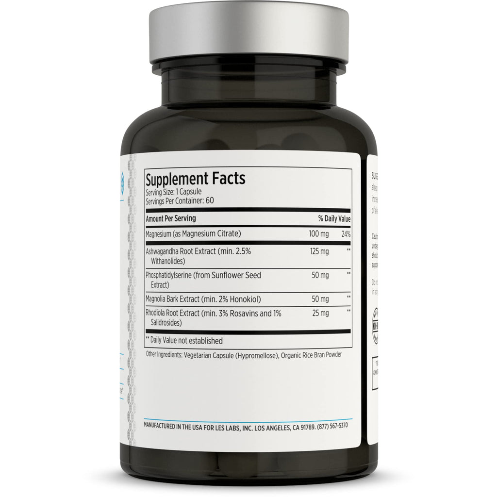 LES Labs Cortisol Health – Stress Relief & Sleep Support

