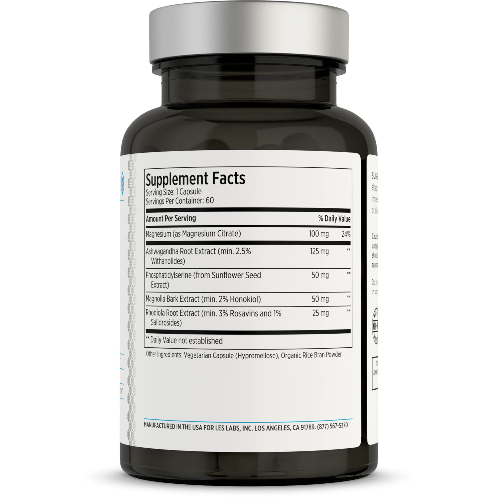 LES Labs Cortisol Health – Stress Relief & Sleep Support

