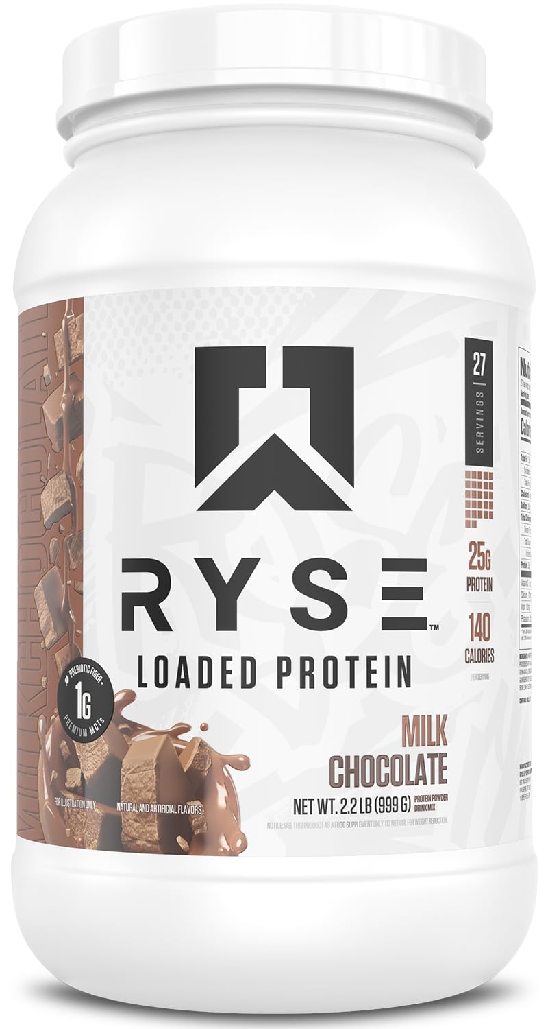 RYSE Loaded Protein Powder with Whey Isolate & Concentrate