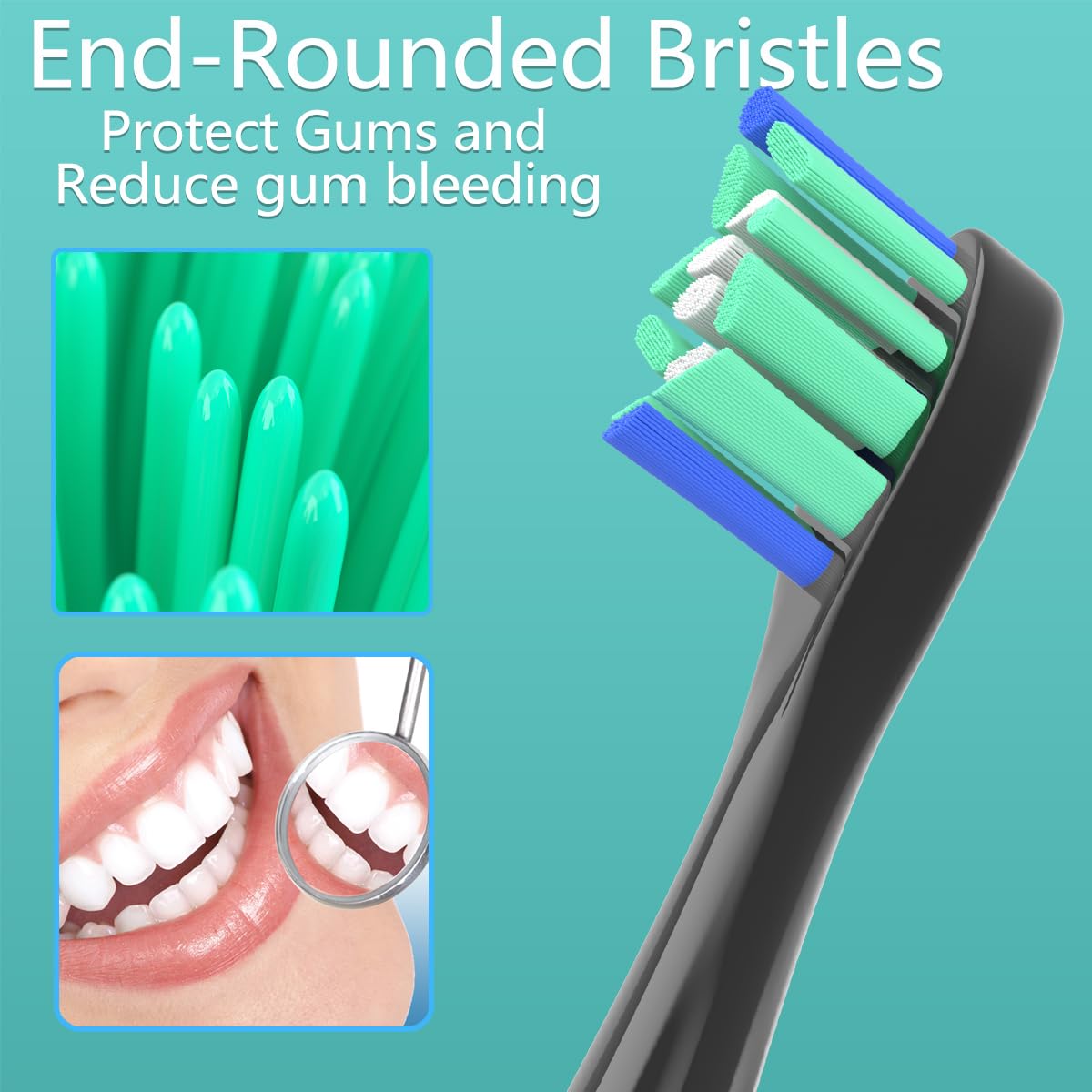 Cusnikelo Sonicare Replacement Heads for Philips

