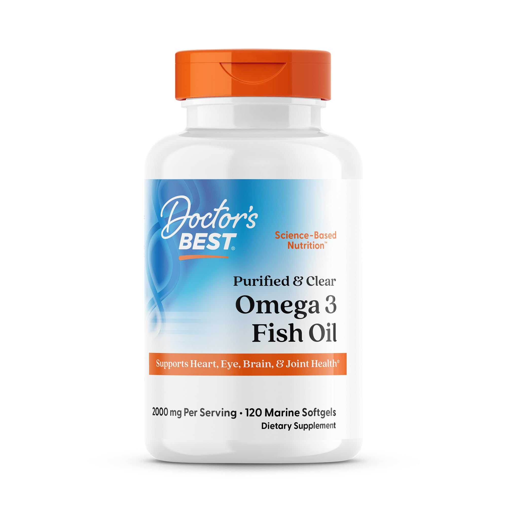 Doctor's Best Omega-3 Fish Oil | Heart & Brain Health

