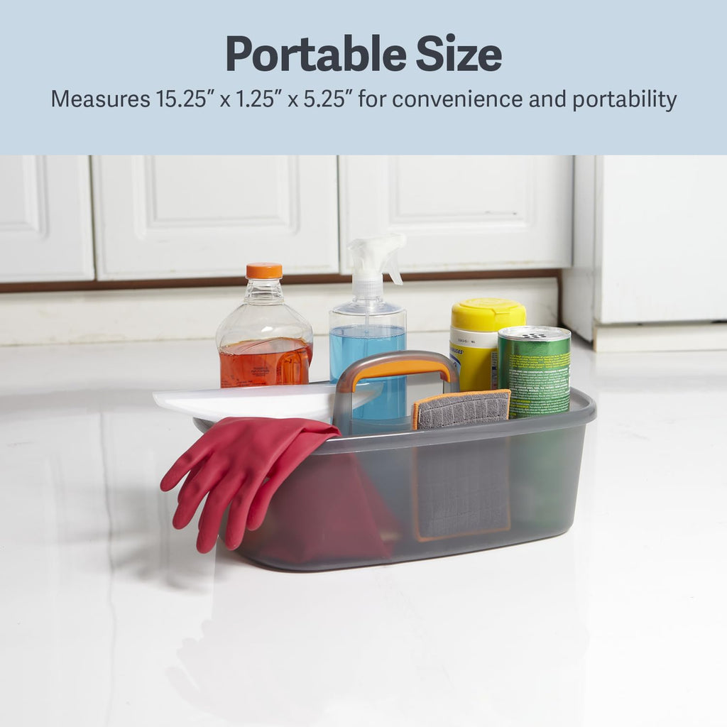 Casabella Cleaning Storage Caddy with Handle – Organizer

