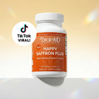 BrainMD Happy Saffron Plus Saffron Curcumin Zinc | Vegan

