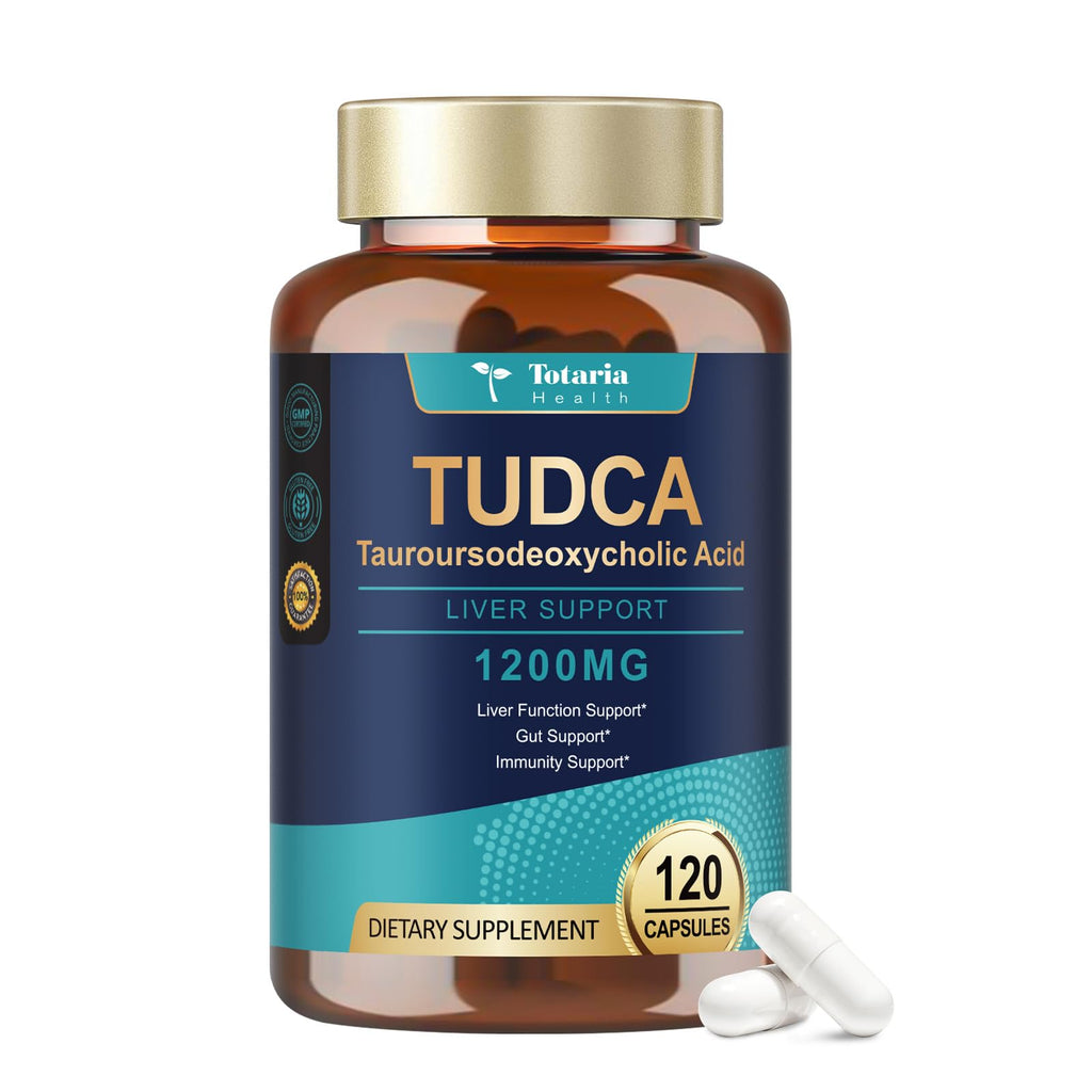 Totaria TUDCA Liver Support | Vegan Bile Salt Supplement

