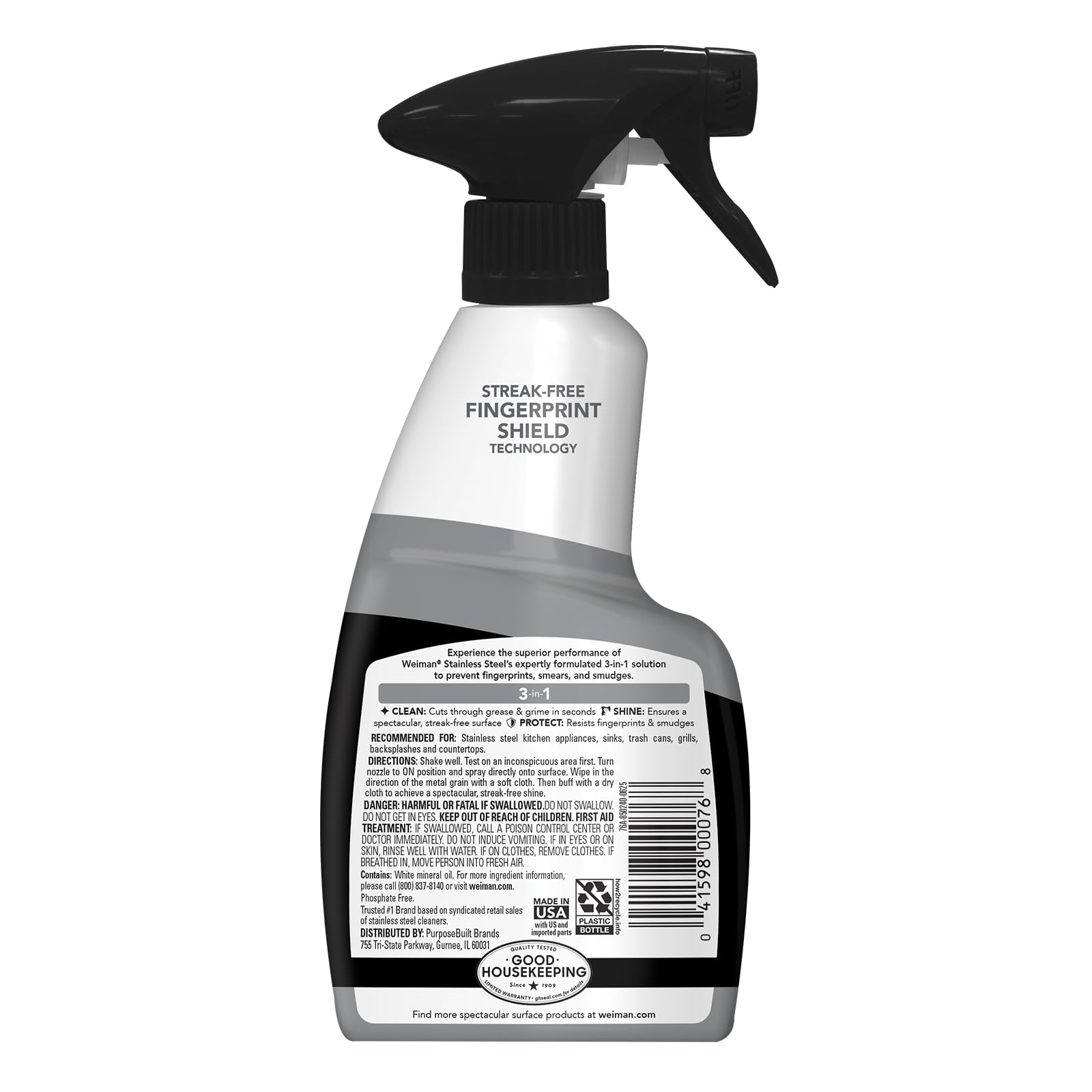 Weiman Stainless Steel Cleaner & Polish for Appliances

