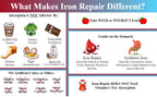 Iron Repair Natural Iron Supplement Gentle on Stomach

