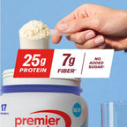 Premier Protein Powder Plus Fiber 25g Protein

