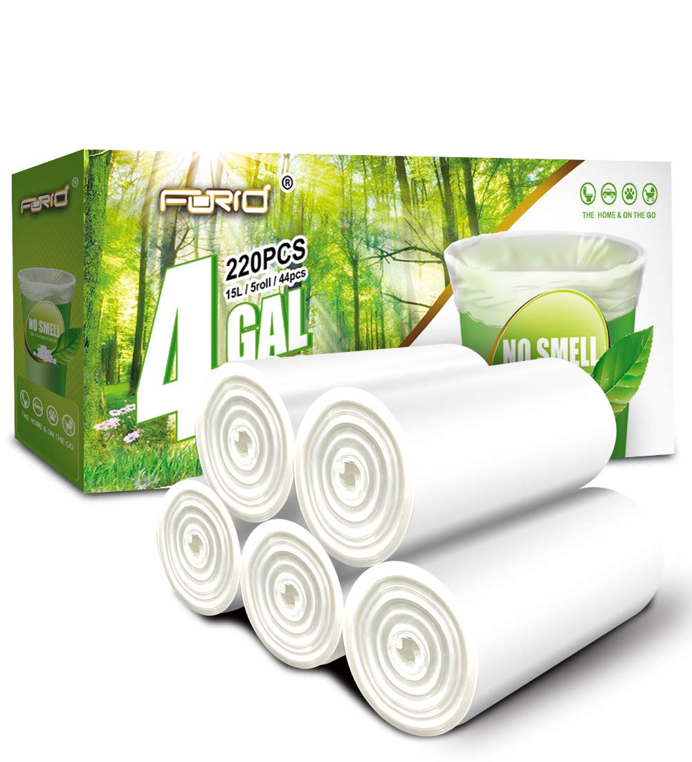 Garbage Bags FORID – Clear Plastic Trash Bags for Home