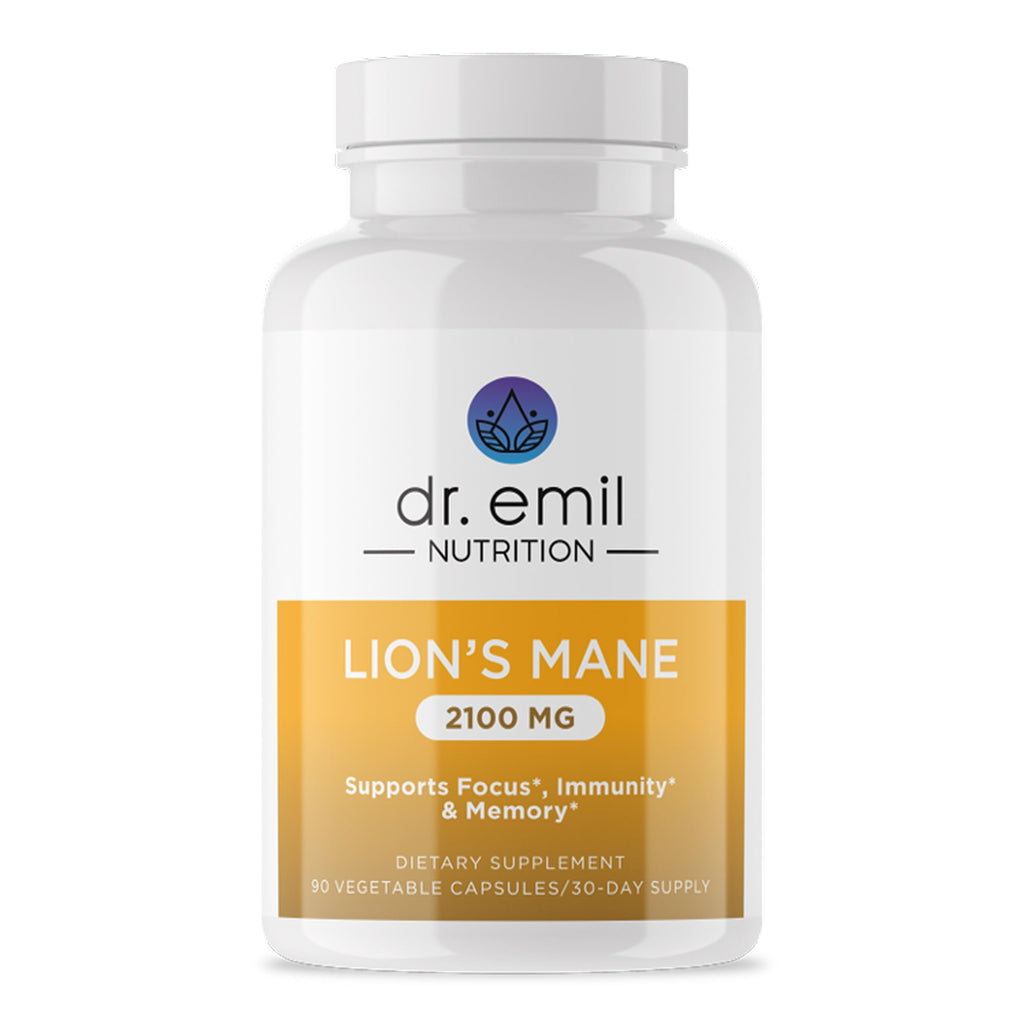 Dr. Emil Nutrition Lion's Mane Capsules for Focus

