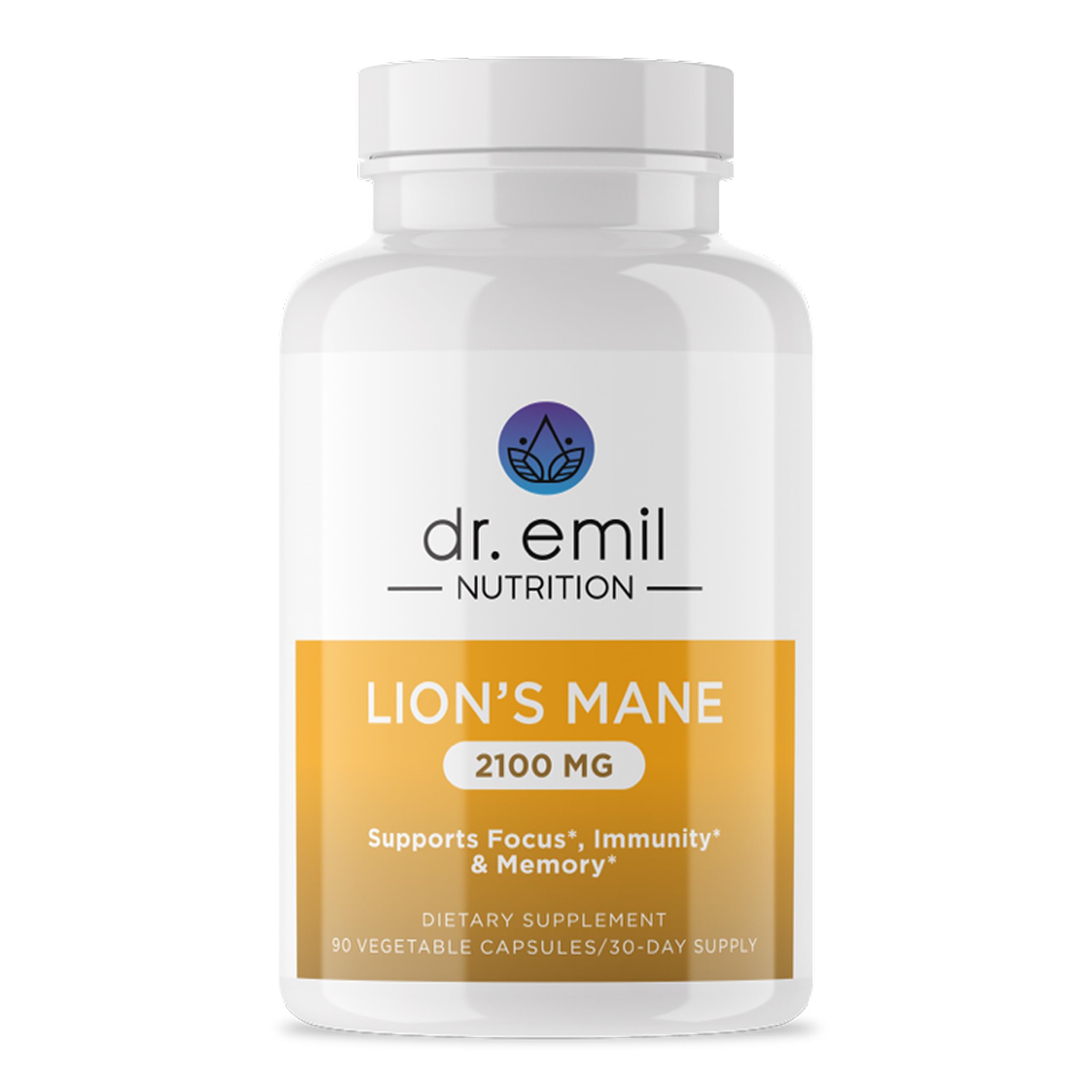 Dr. Emil Nutrition Lion's Mane Capsules for Focus

