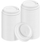 Huifany Paper Coffee Cups – Insulated Disposable Cups for Hot & Cold Drinks